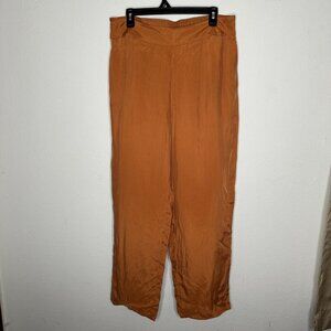 Soft Surroundings Via Serravale Pants Burnt Orange‎ Sz M Burnt Orange
